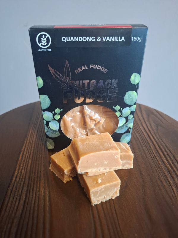 Quandong and Vanilla - Outback Fudge