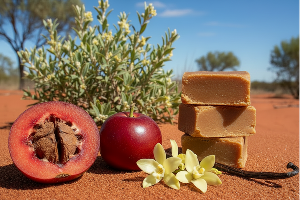 Quandong and Vanilla - Outback Fudge